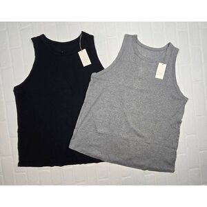 A New Day Black and Gray Tank Top Bundle 4X